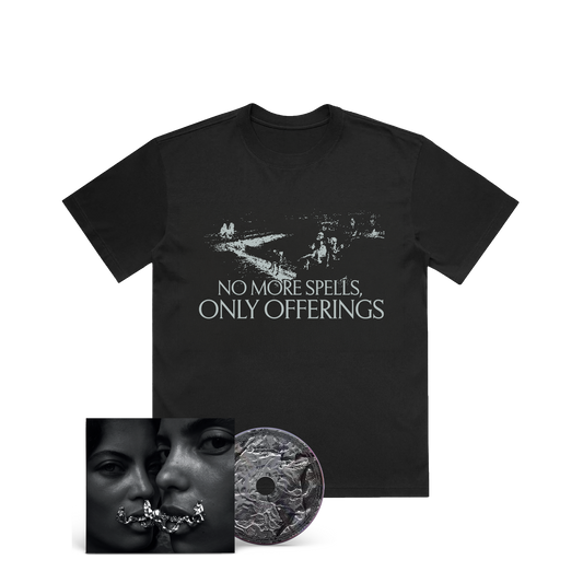 OFFERING | SIGNED CD + "No more spells, only offerings" T-shirt
